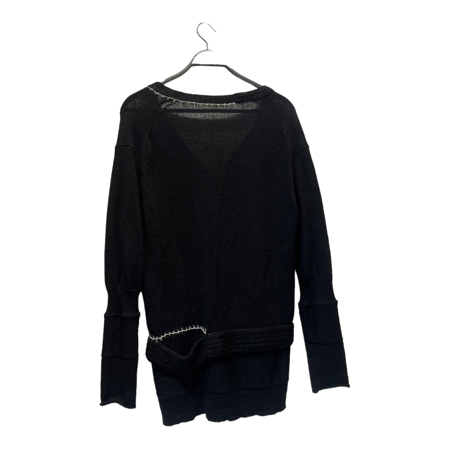YOHJI YAMAMOTO/Cardigan/2/BLK/Wool 2nd STREET USA