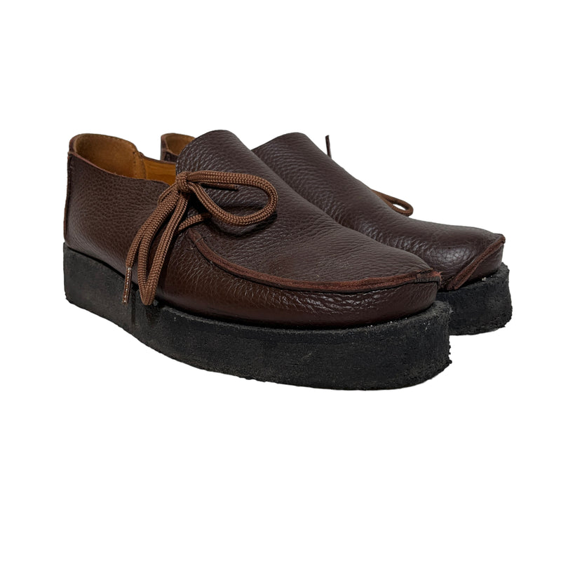 Padmore & Barnes///Low-Sneakers/US 11/Plain/Leather/BRW//M [Casual