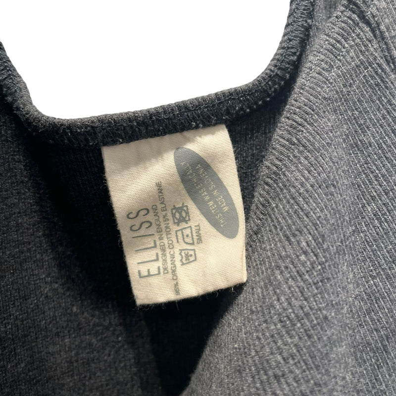 Elliss///Camisole Dress/S/Plain/Cotton/GRY//W [Designers] Essentials/