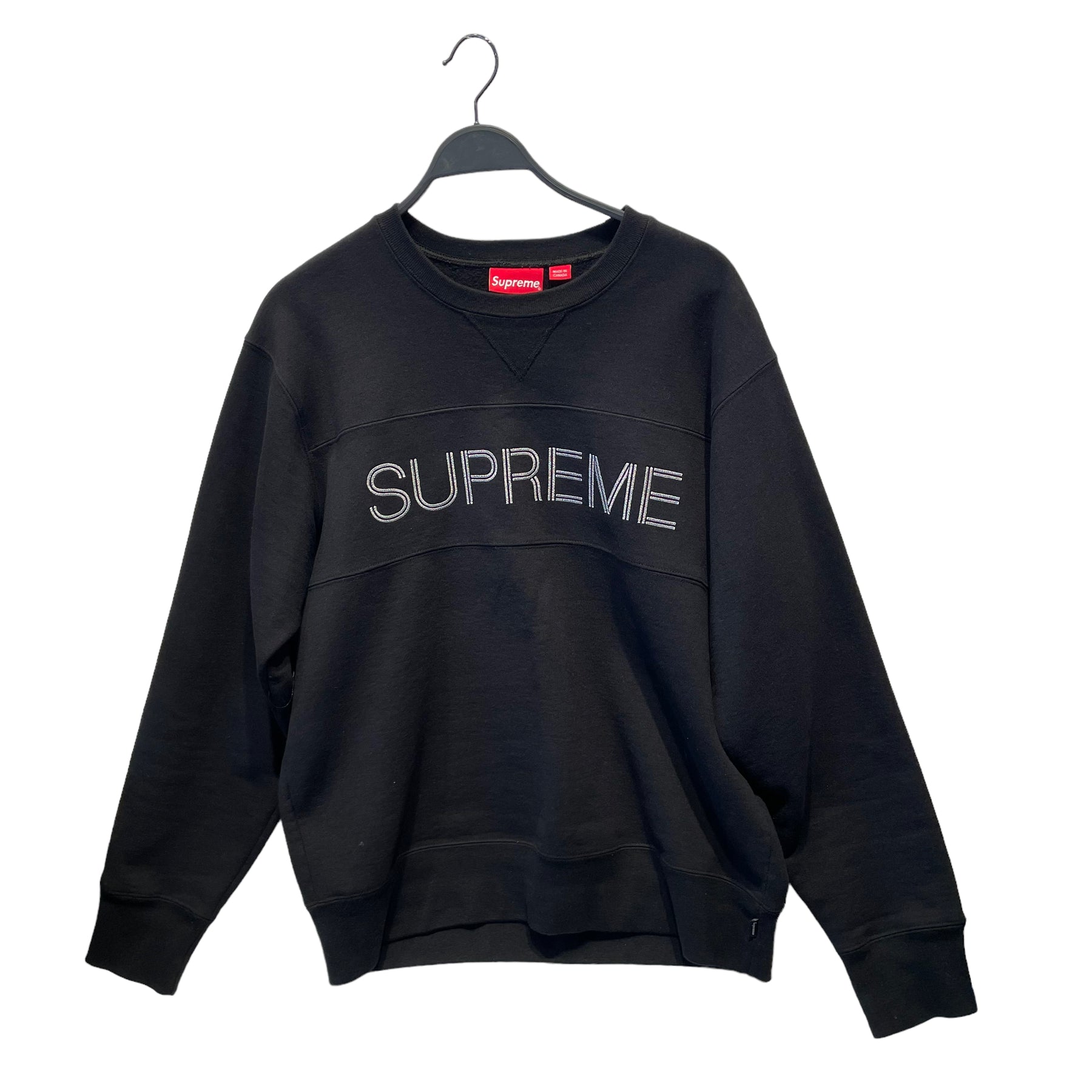 Supreme/Sweatshirt/L/Cotton/BLK/ 2nd STREET USA