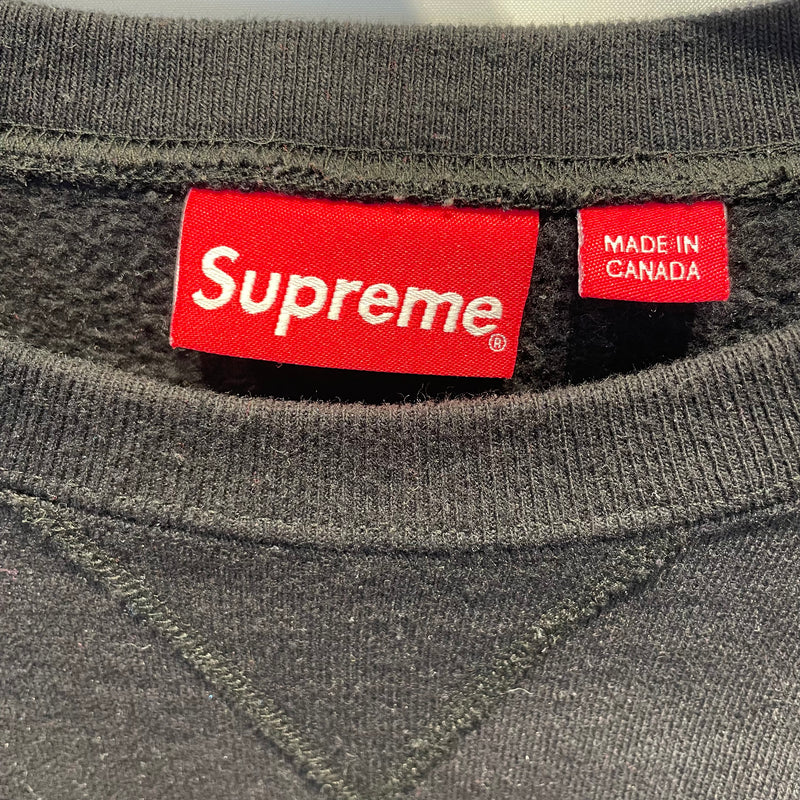 Supreme/Sweatshirt/L/Cotton/BLK/ 2nd STREET USA
