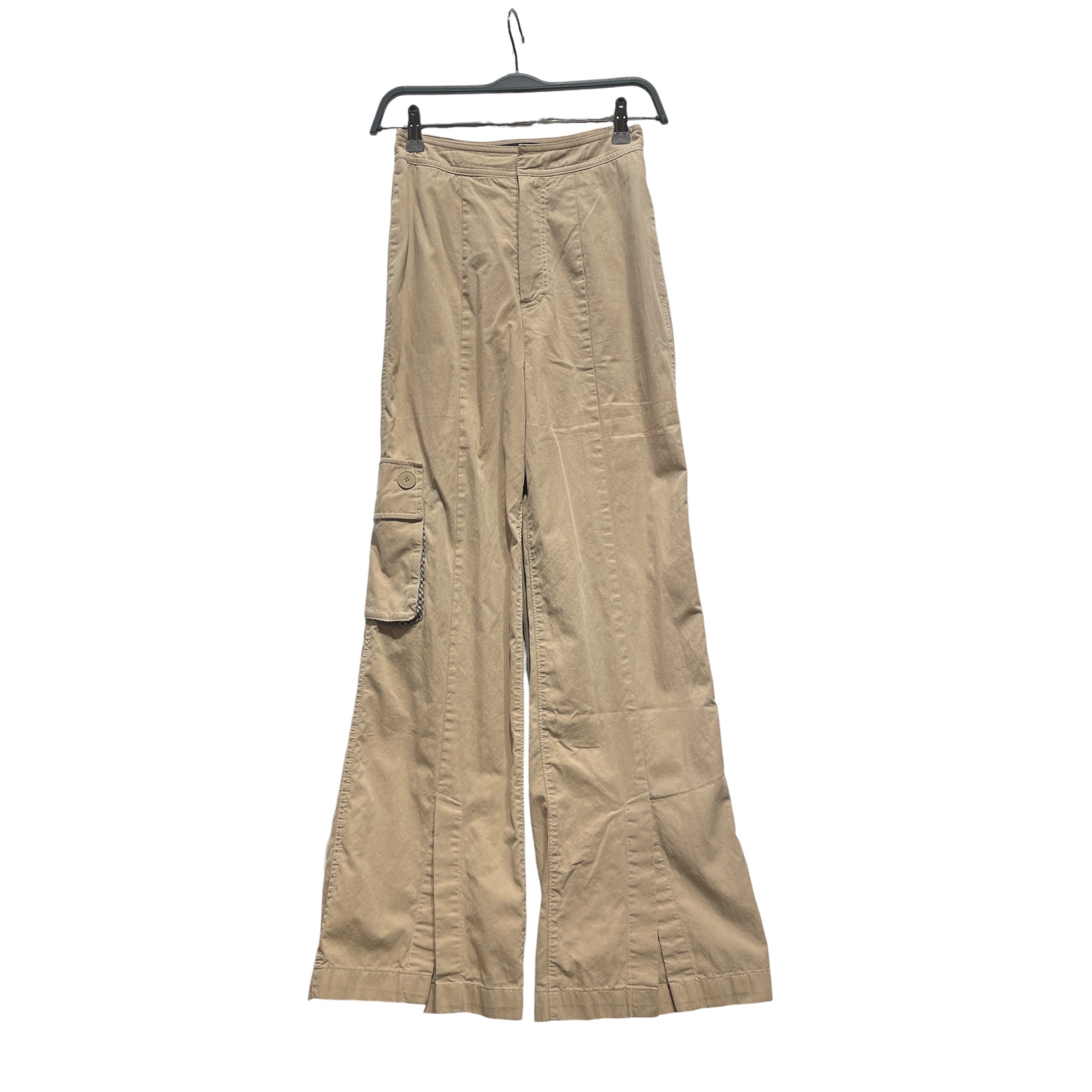 Andersson Bell/Straight Pants/XS/Nylon/BEG/wide leg pats view 1