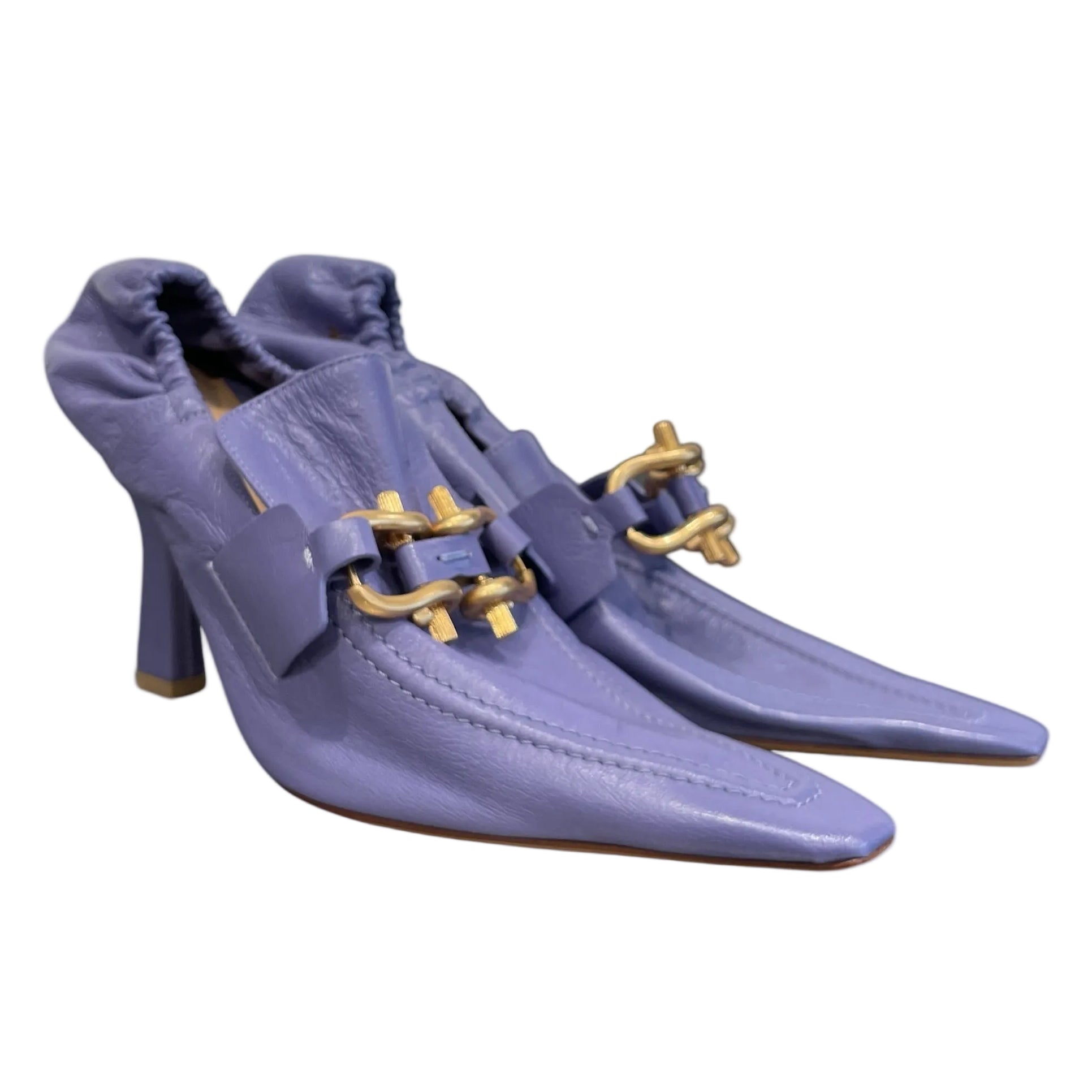 BOTTEGA VENETA/Heels/EU 38.5/Leather/PPL/BOT VENETA MADAME PUMP HEELS view 1
