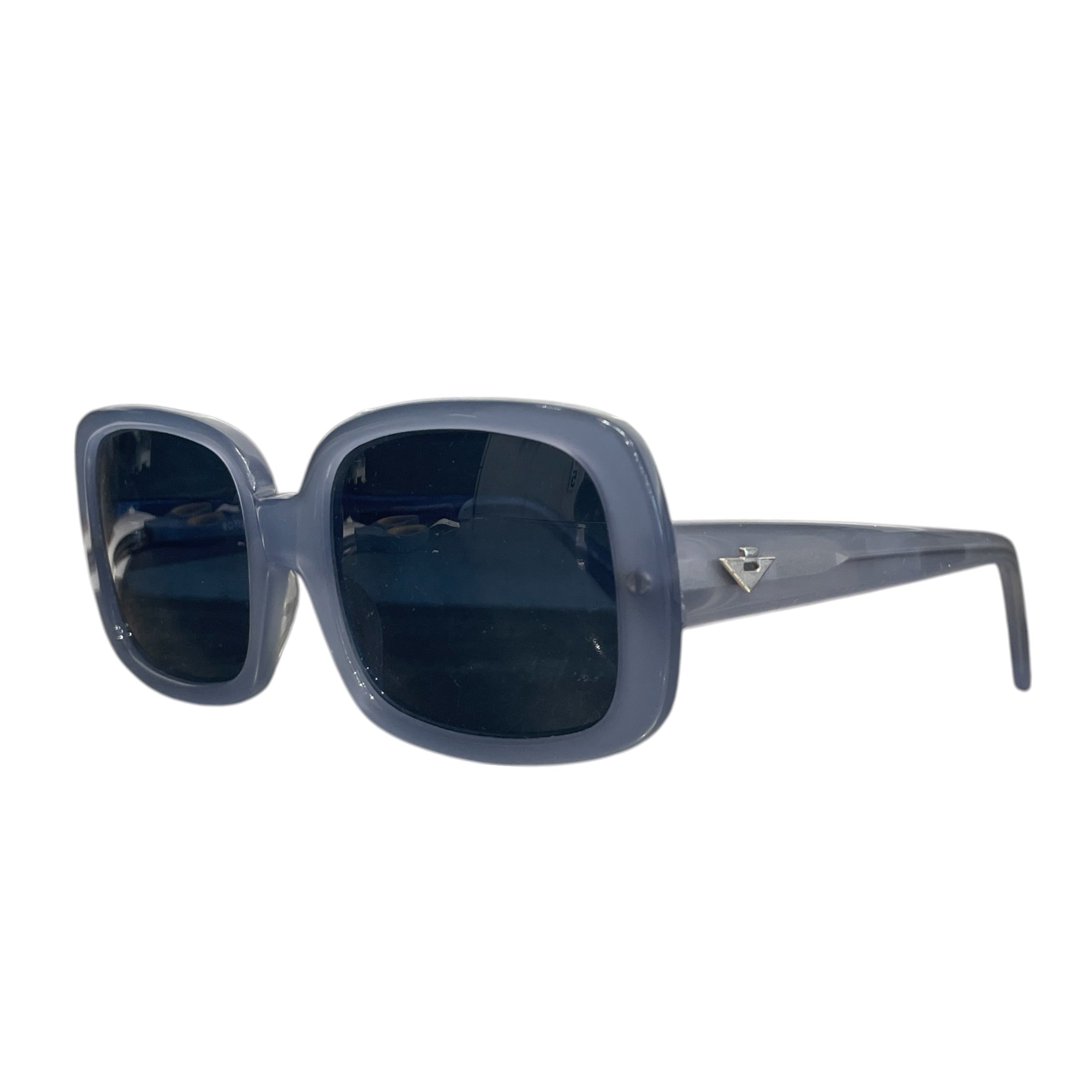 BOTTEGA VENETA/Sunglasses/Plastic/BLU/Round/L's/BOTTEGA TRANSPARENT LTBLUE view 2
