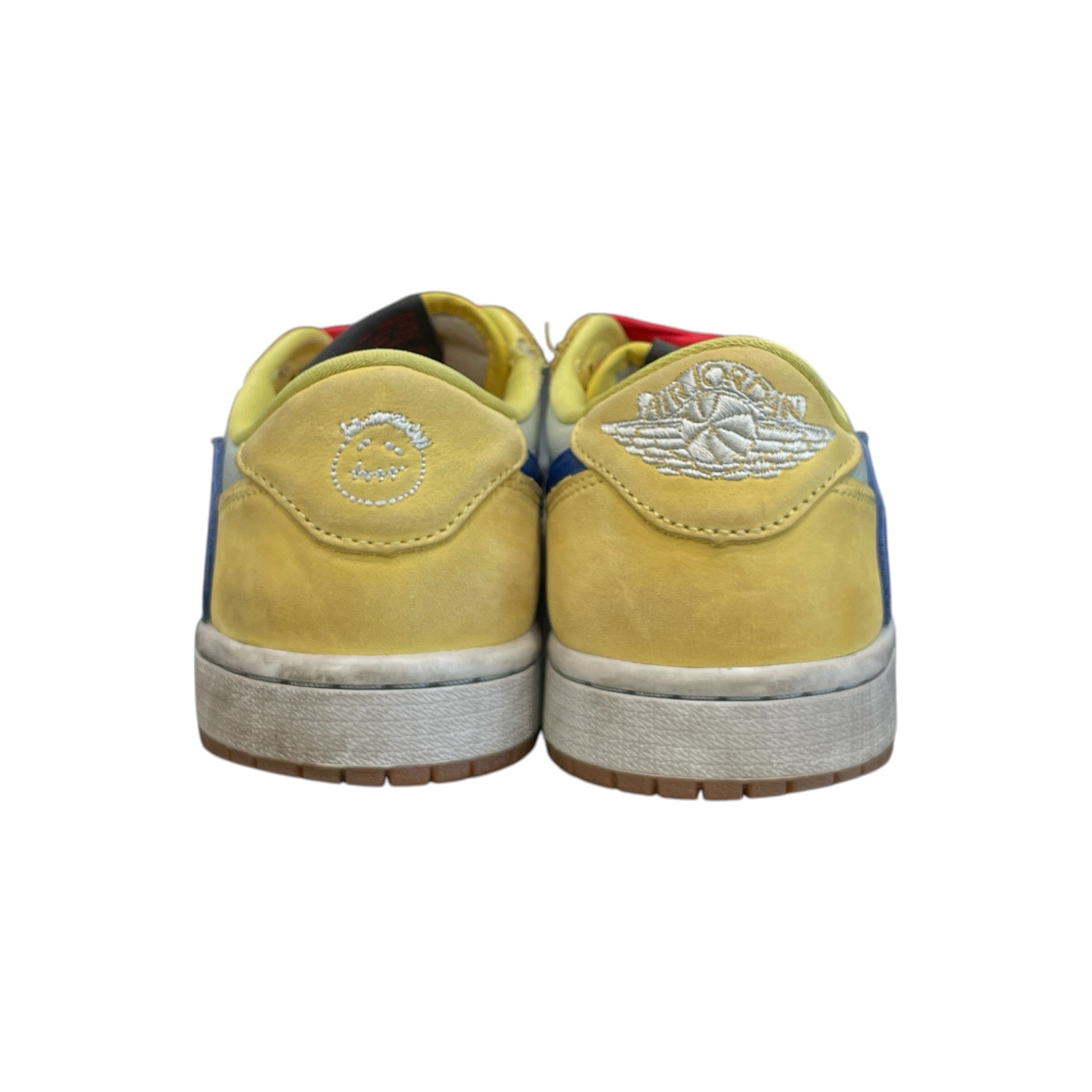 NIKE/Low-Sneakers/US 7/Border/Leather/YEL/TRAVIS SCOTT 'CANARY' view 4