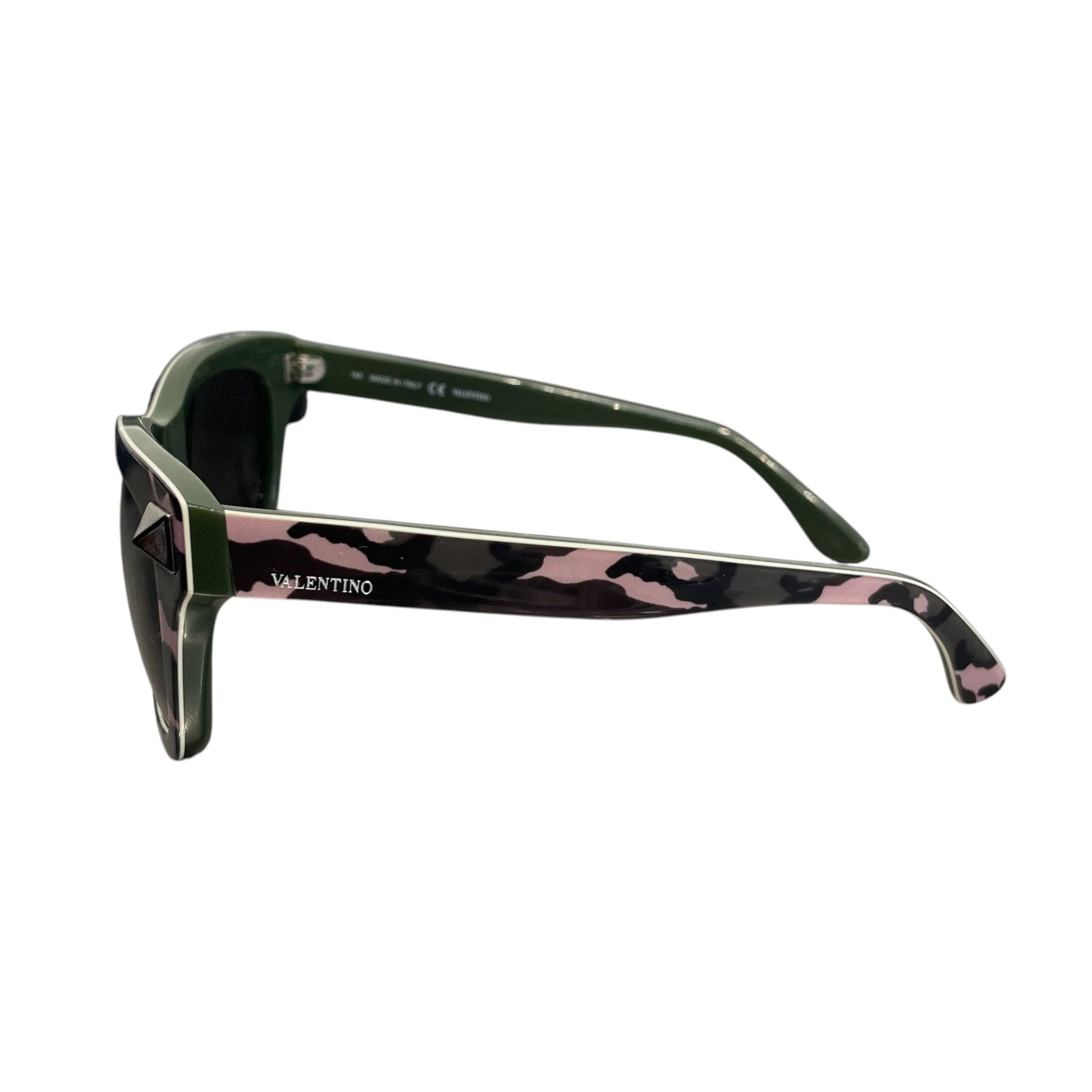VALENTINO/Sunglasses/Camouflage/Celluloid/GRN/V656C STUD WITH CAMO view 3