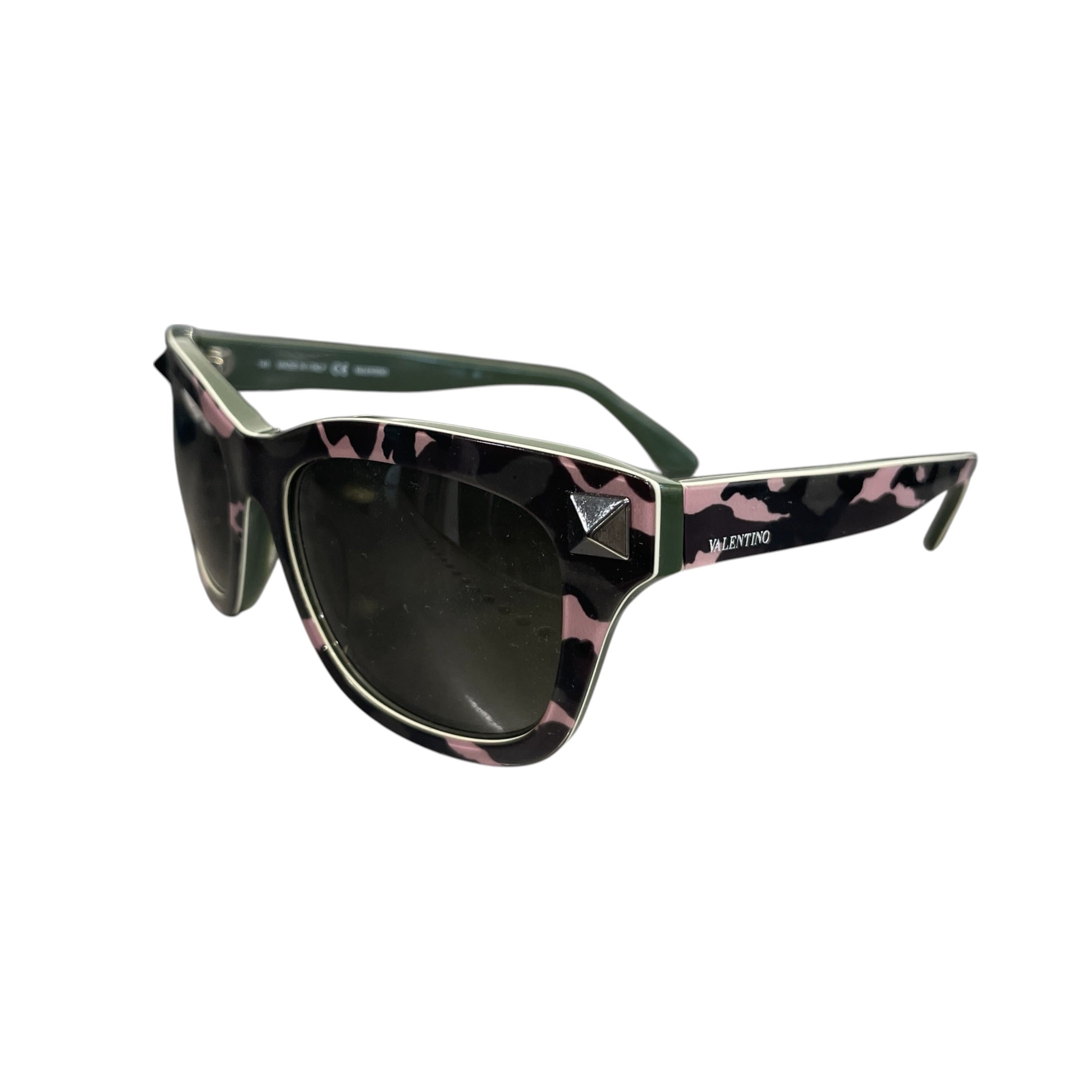 VALENTINO/Sunglasses/Camouflage/Celluloid/GRN/V656C STUD WITH CAMO view 2