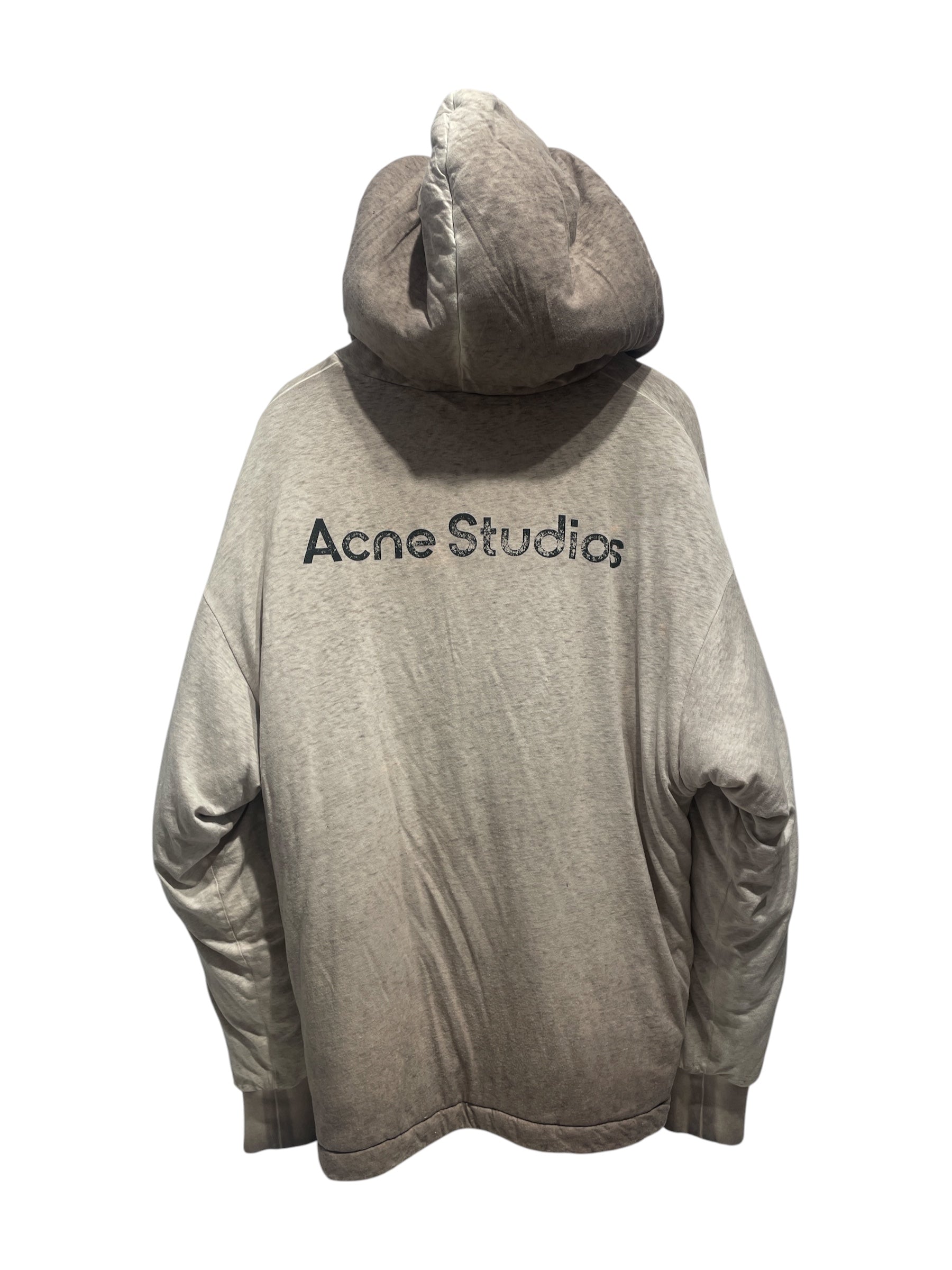 Acne Studios/Zip Up Hoodie/XS/CRM/Padded Zip Up Hoodie view 2