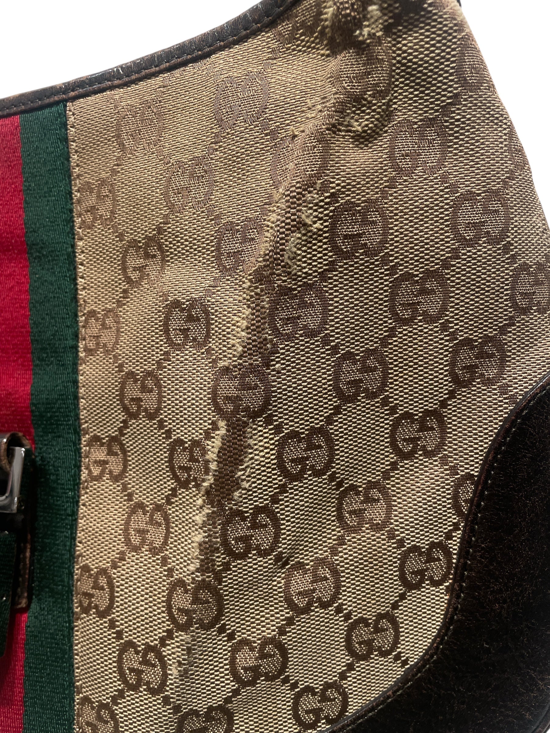 GUCCI/Hand Bag/Monogram/CML/JACKIE SHOULDER BAG view 7