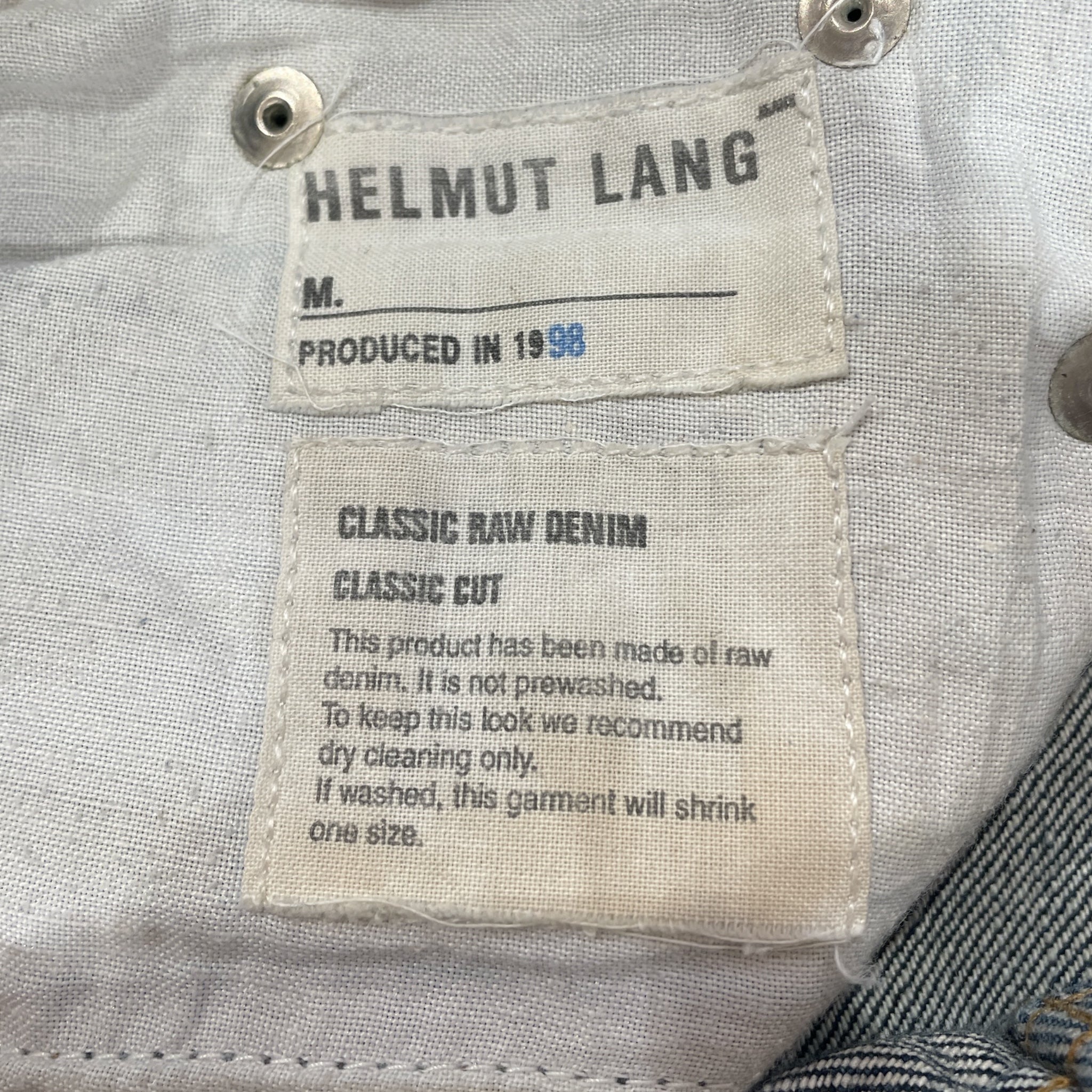 Helmut Lang/Skinny Pants/26/Denim/IDG/ view 3