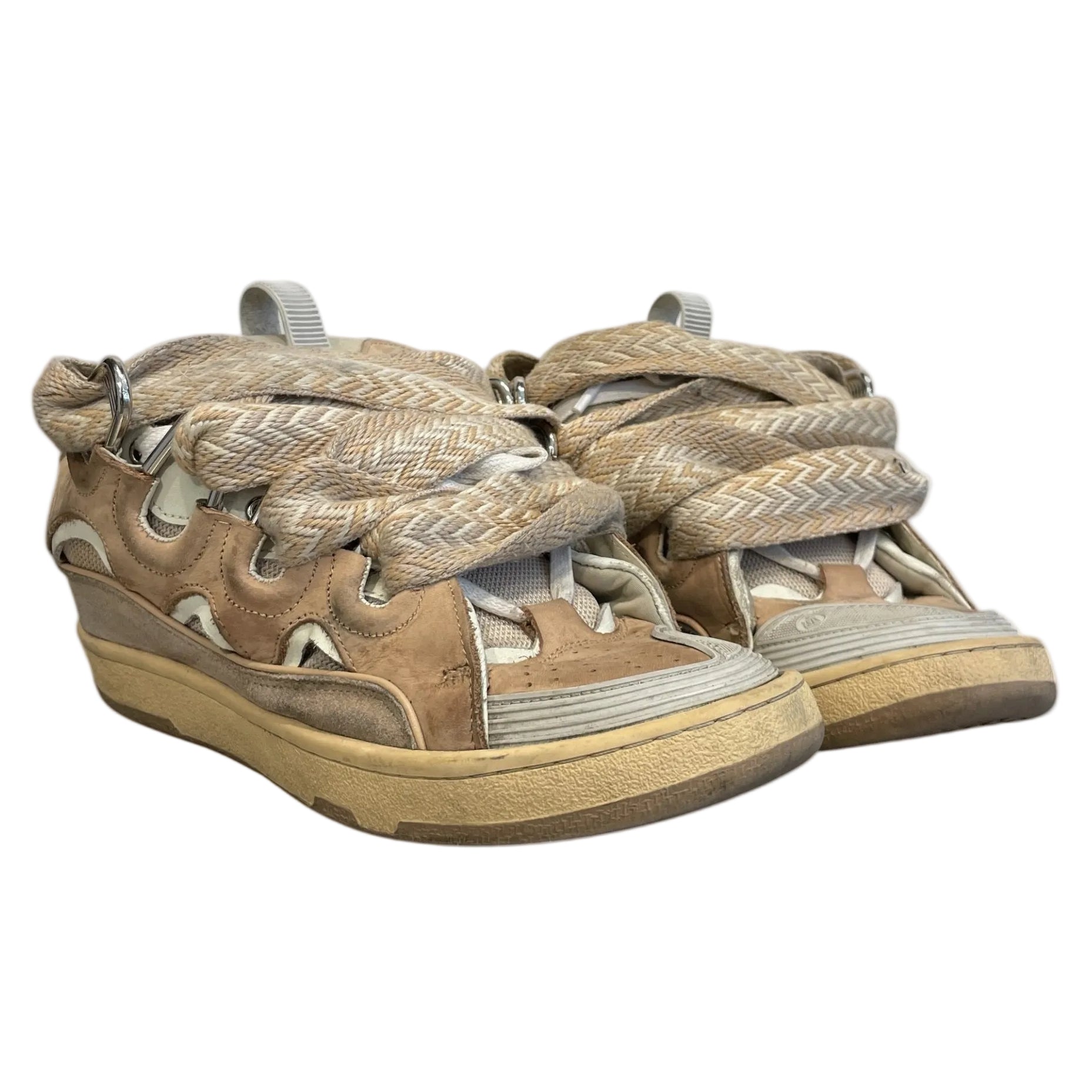 LANVIN/Low-Sneakers/EU 40/BEG/CURB SNEAKER view 1