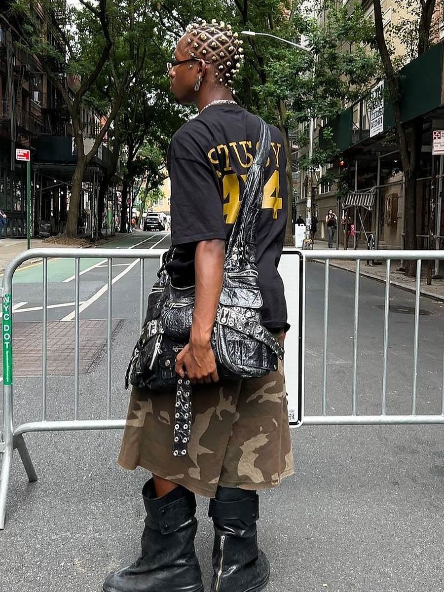 【超美品】JUNYA WATANABE MANCOMME des GARCONS The SS26 Junya Watanabe MAN collection. Hair: @kiyokoodo Make-up