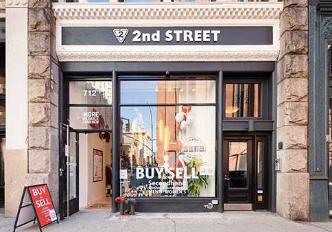front of 2nd street noho