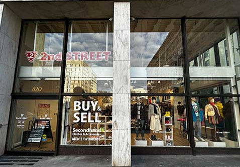 front of portland downtown store