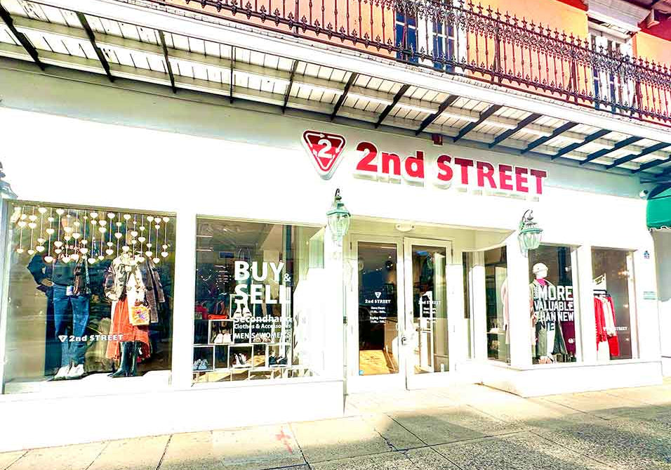 front of westfield store 