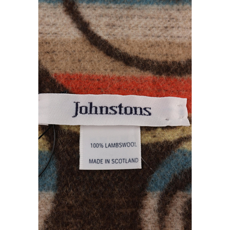 Johnstons/Muffler Scarf/MLT/Wool/All Over Print