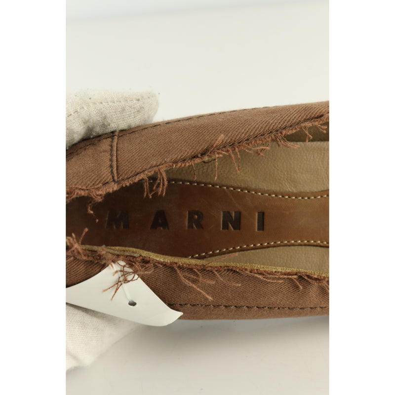 MARNI/Shoes/35/BRW/Cotton