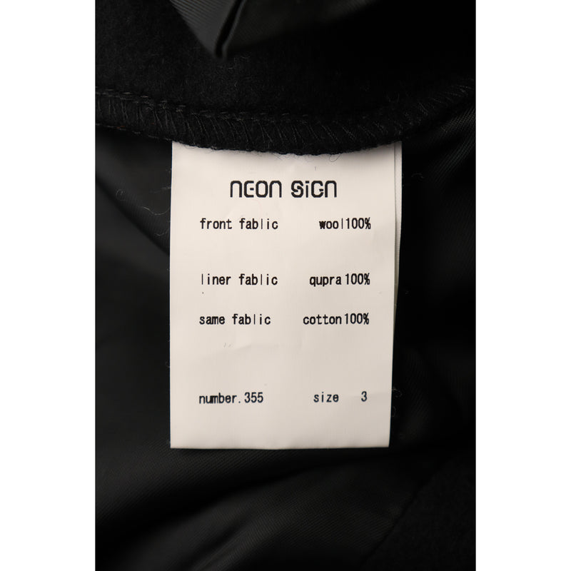 NEON SIGN/Chesterfield/2/BLK/Wool