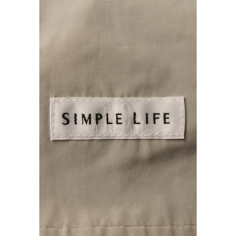 SIMPLE LIFE/Mod Parka/L/GRY/Polyester/Plain