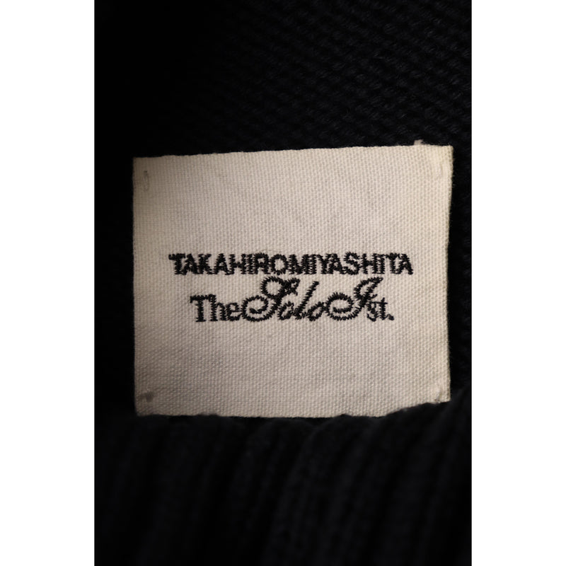 TAKAHIROMIYASHITA The Soloist/Heavy Sweater/46/NVY/Wool/Plain