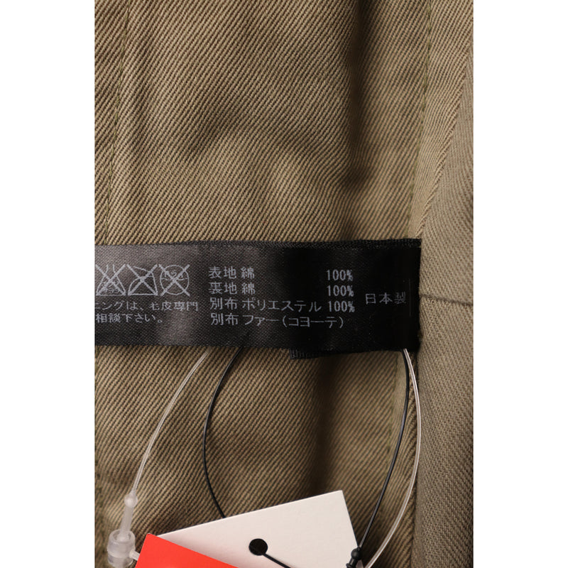 WJK/Mod Coat/M/KHK/Cotton