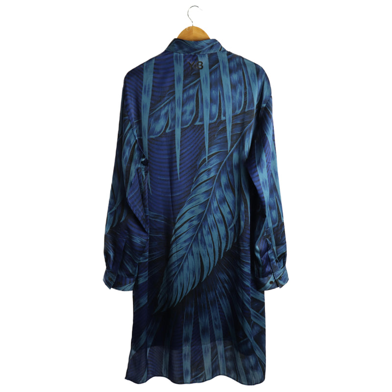 Y-3/LS Shirt/M/BLU/Polyester