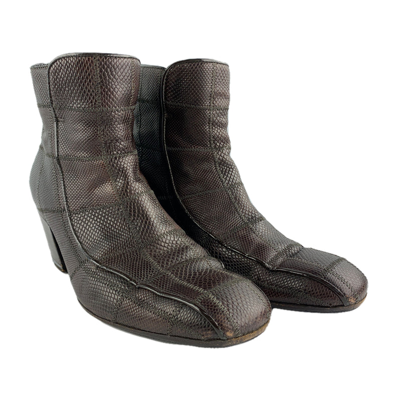 BOTTEGA VENETA/Boots/40/BRW/Leather