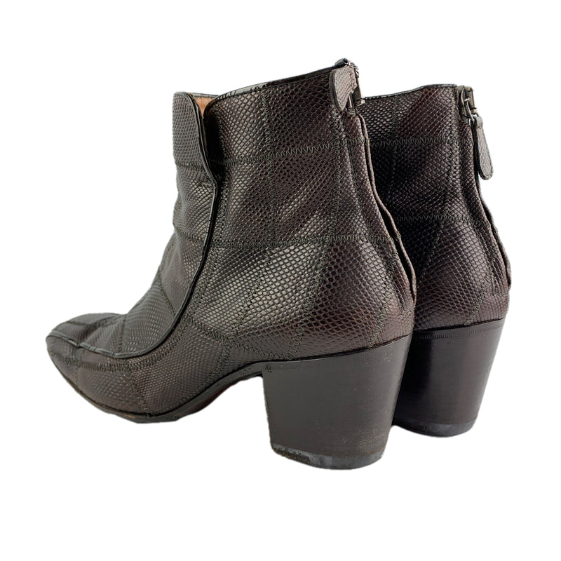 BOTTEGA VENETA/Boots/40/BRW/Leather
