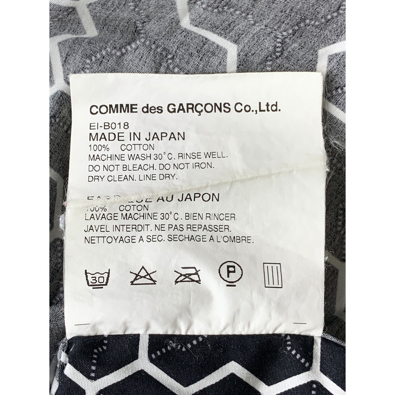 GANRYU/SS Shirt/S/BLK/Cotton