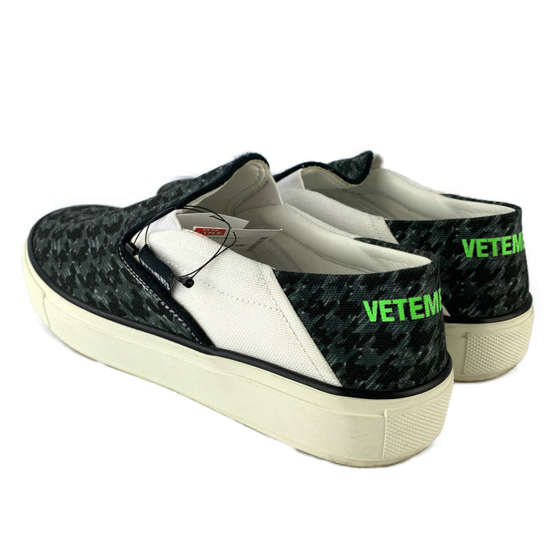 VETEMENTS/Low-Sneakers/36/Canvas/Houndstooth Check