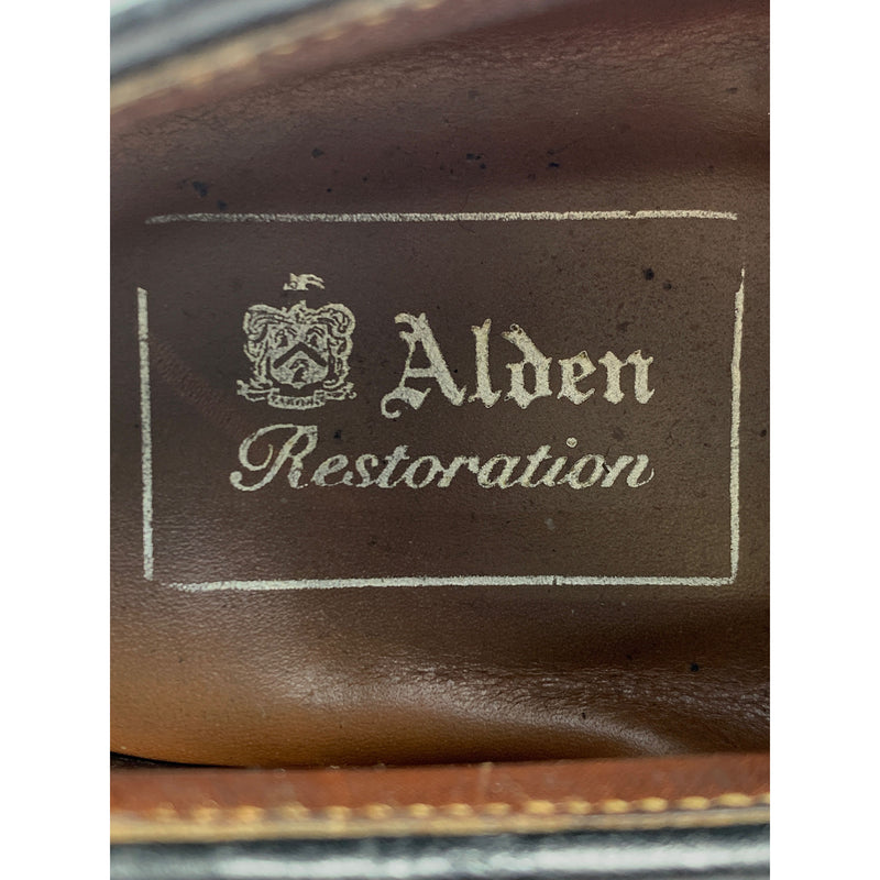 Alden/905/Dress Shoes/US10.5/BLK/Leather