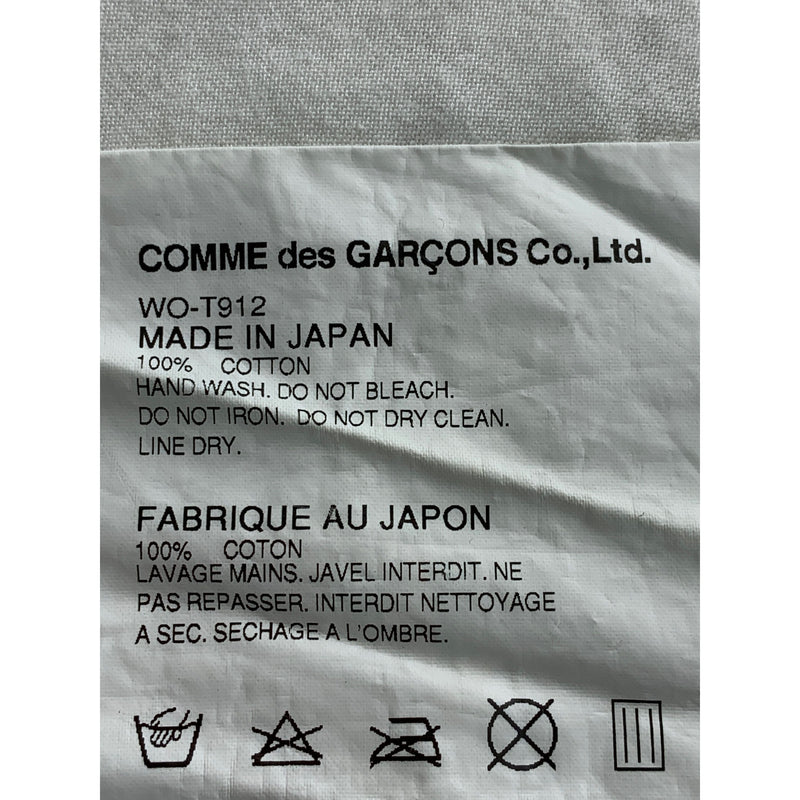 eYe COMME des GARCONS JUNYA WATANABE MAN/T-Shirt/L/WHT/Cotton
