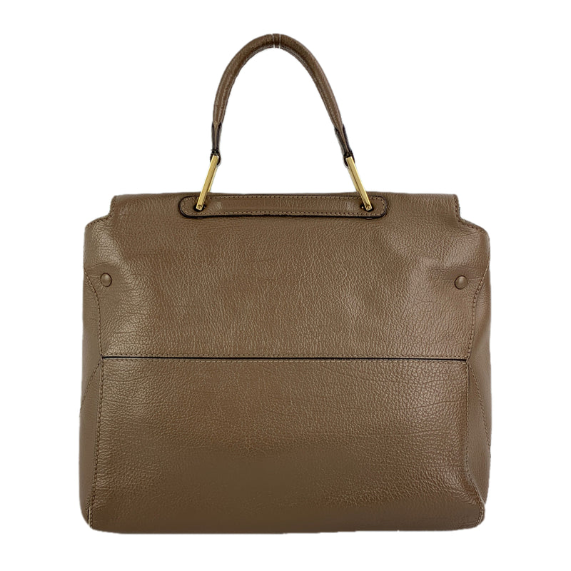FURLA/Hand Bag/Leather/Plain