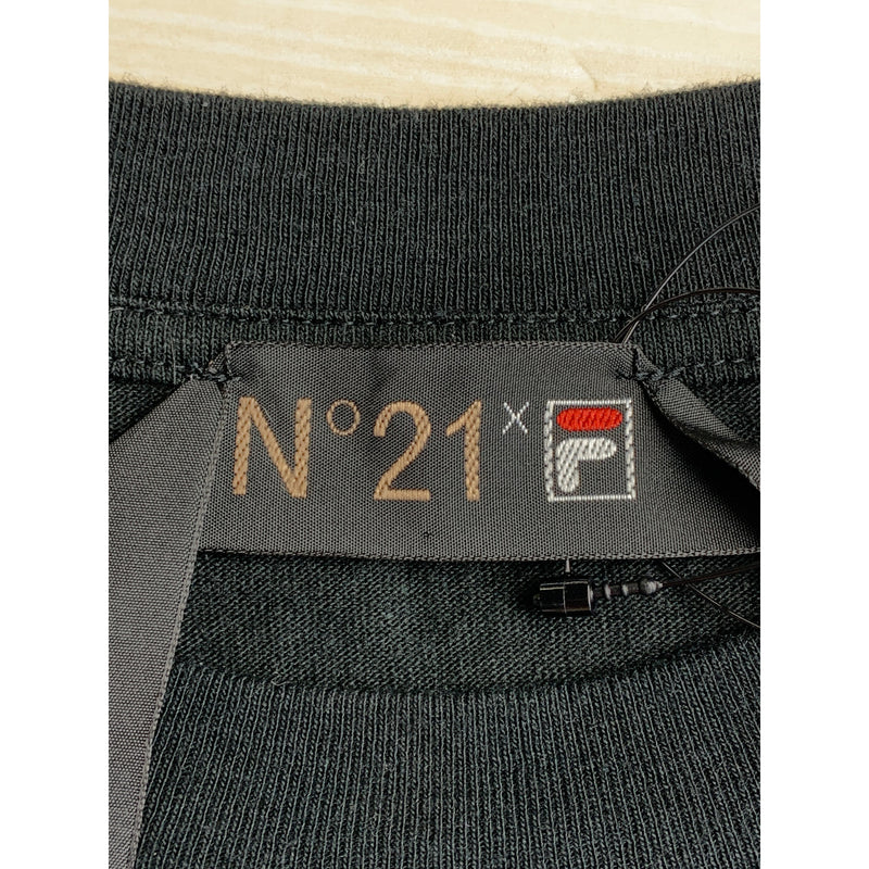 N21(numero ventuno)/FILA/T-Shirt/S/BLK/Cotton