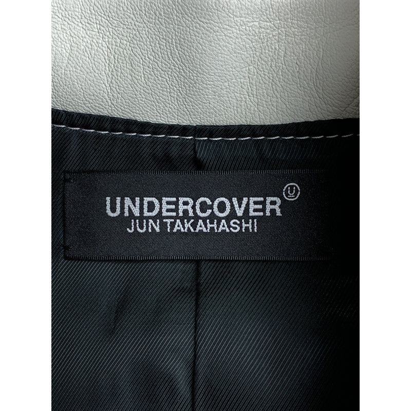 UNDERCOVER/Riders Jkt (W)/3/Leather/Plain