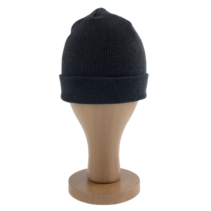 YOHJI YAMAMOTO/Beanie/BLK/Cotton