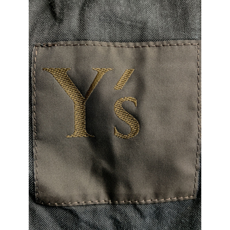 Ys/Coat/2/BLK/Wool/Plain