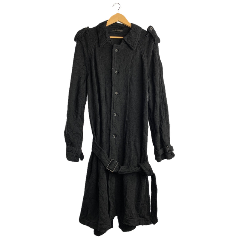 Ys/Trench Coat/4/BLK/Wool