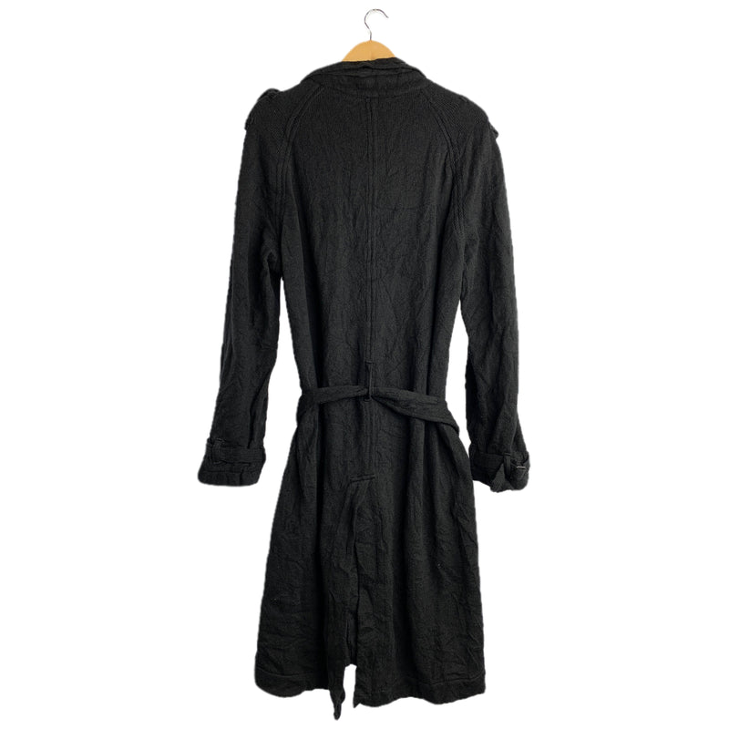 Ys/Trench Coat/4/BLK/Wool