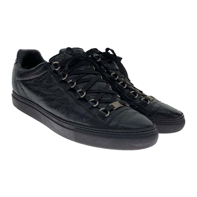 BALENCIAGA/Low-Sneakers/42/BLK/Leather