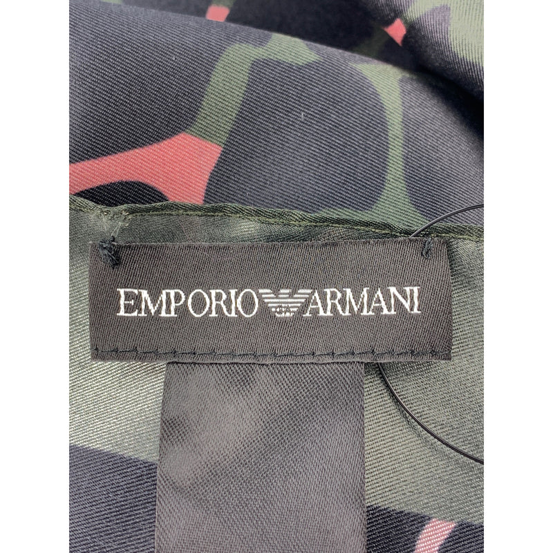 EMPORIO ARMANI/Scarve/KHK/Silk/All Over Print