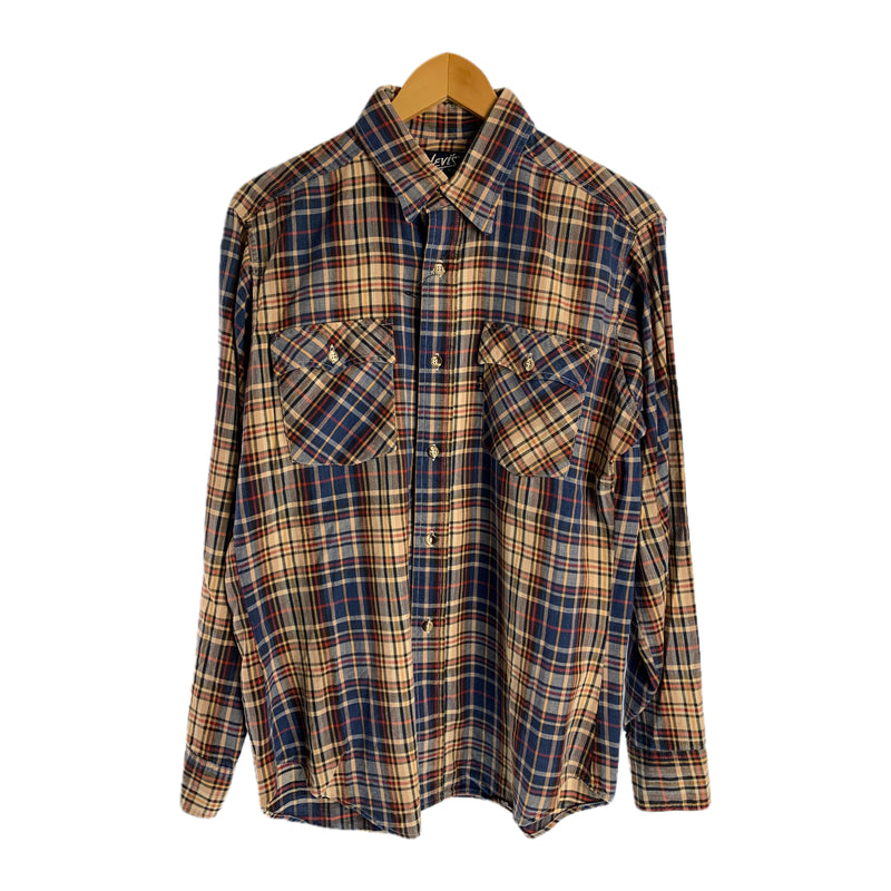Levis/70s/LS Shirt/L/MLT/Plaid