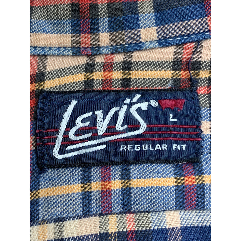 Levis/70s/LS Shirt/L/MLT/Plaid