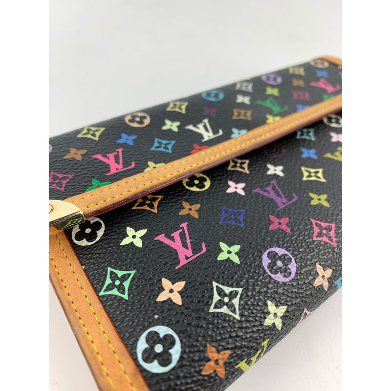 LOUIS VUITTON/Porte Tresor International/Long Wallet/MLT/PVC/Monogram