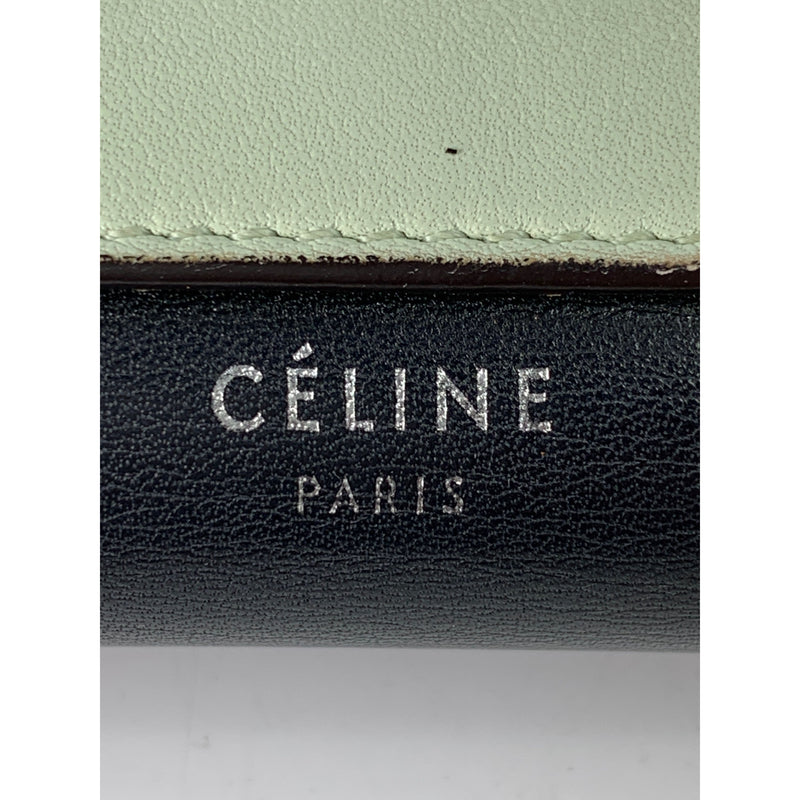 CELINE/Long Wallet/MLT/Leather/Plain
