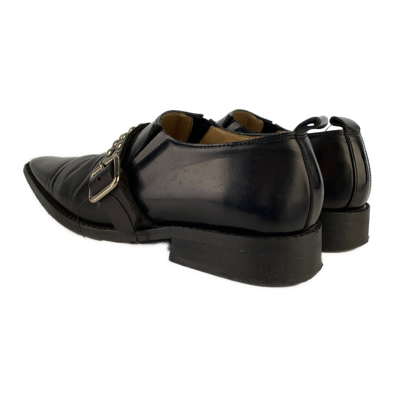 COMME des GARCONS/Shoes/US6/BLK/Leather