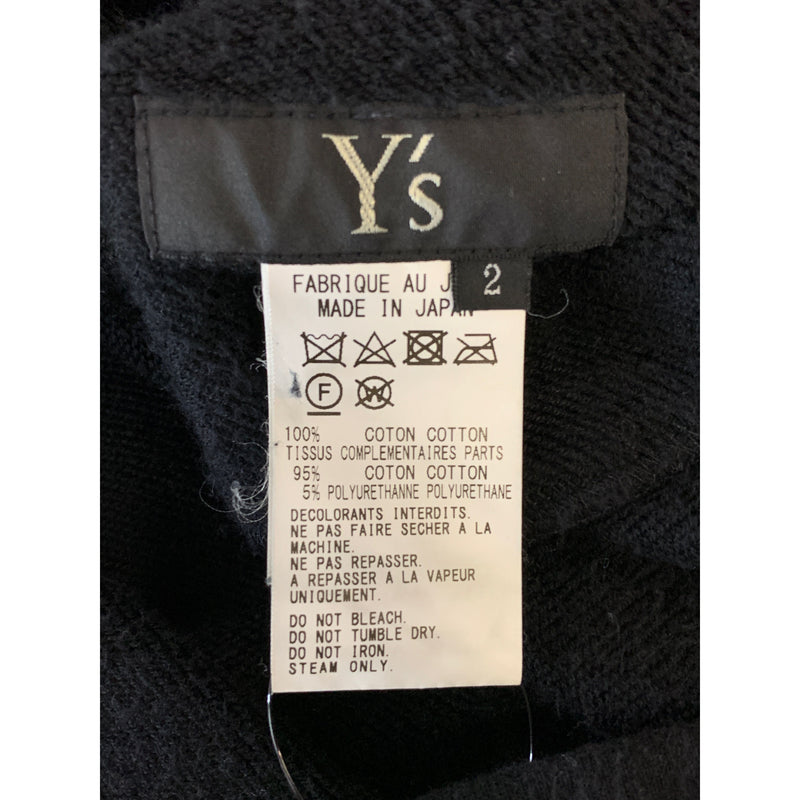 Ys/Dress/2/BLK/Cotton