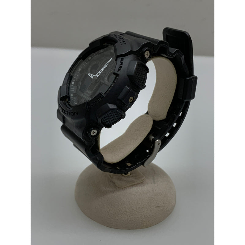 CASIO/Quartz Watch/BLK/Rubber/Analog|Digital