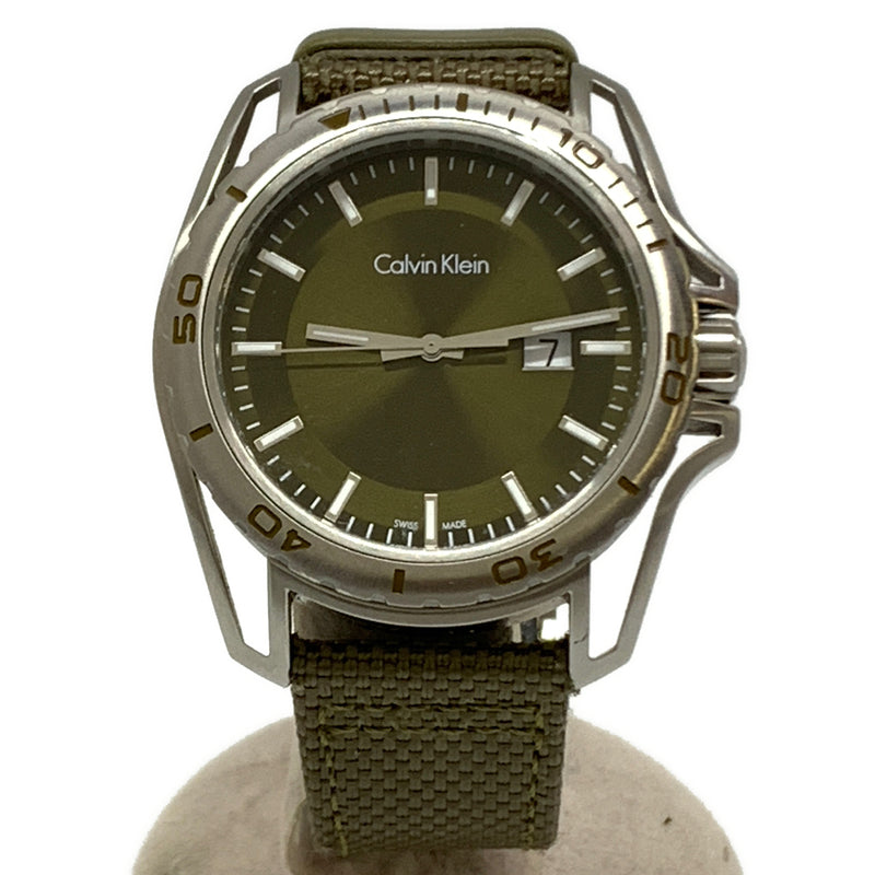 Calvin Klein/Quartz Watch/KHK/Canvas/Analog