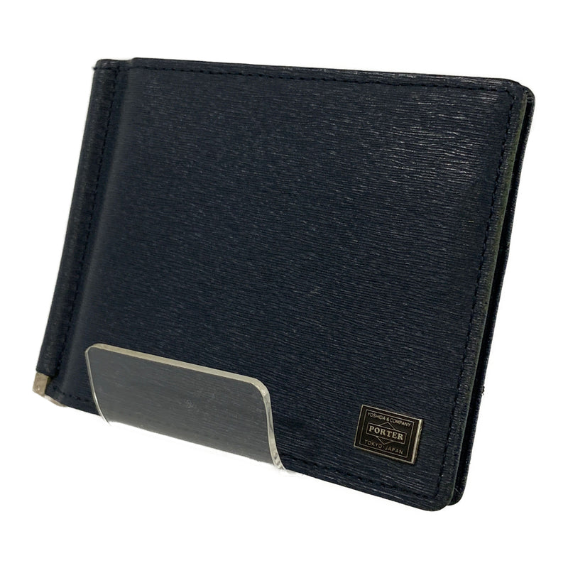 PORTER/Bifold Wallet/NVY/Leather